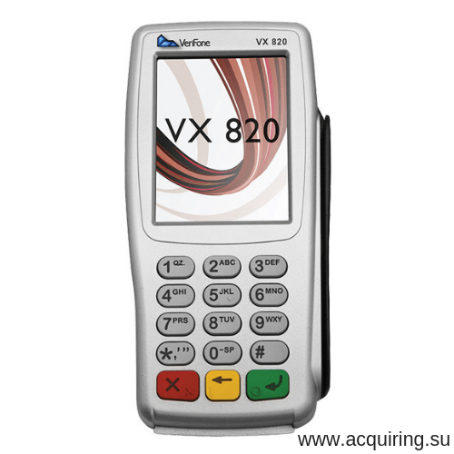 Банковский платежный терминал - пин пад Verifone VX820 под проект Прими Карту в Симферополе