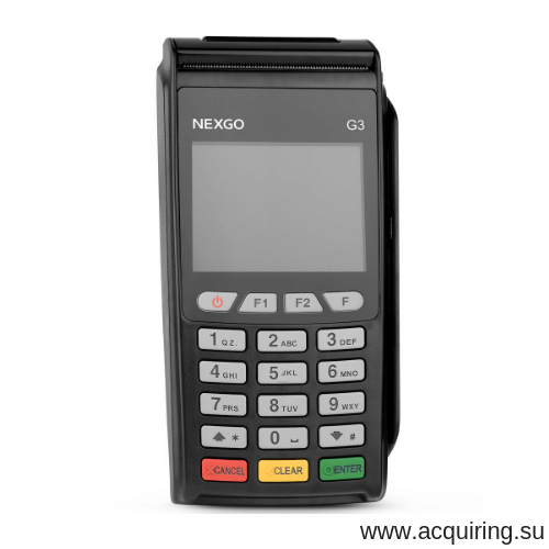 Мобильный POS-терминал Nexgo G3 (GPRS - SIM-карта), комплект БИН-GO в Симферополе